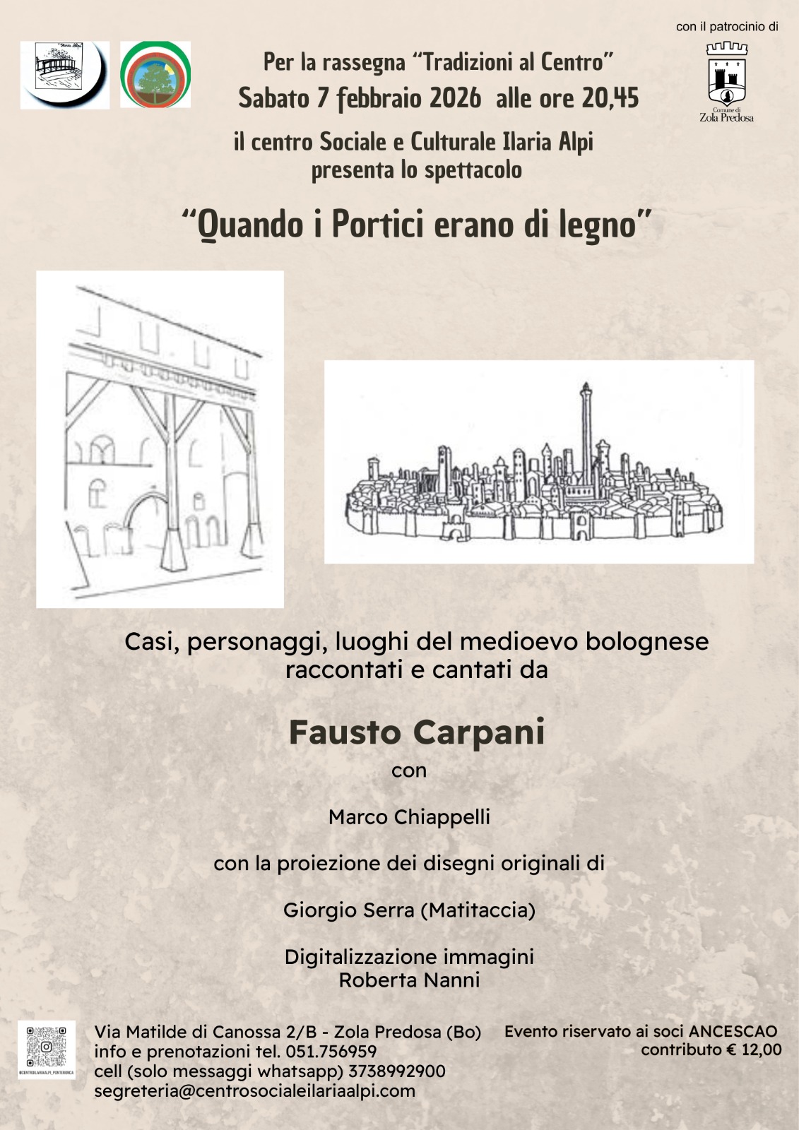 Tradizioni al Centro – Quando i Portici erano di Legno